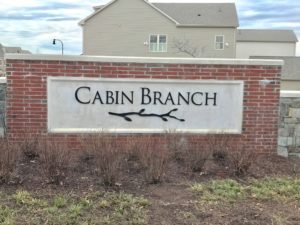 Cabin Branch neighborhood in Clarksburg Maryland